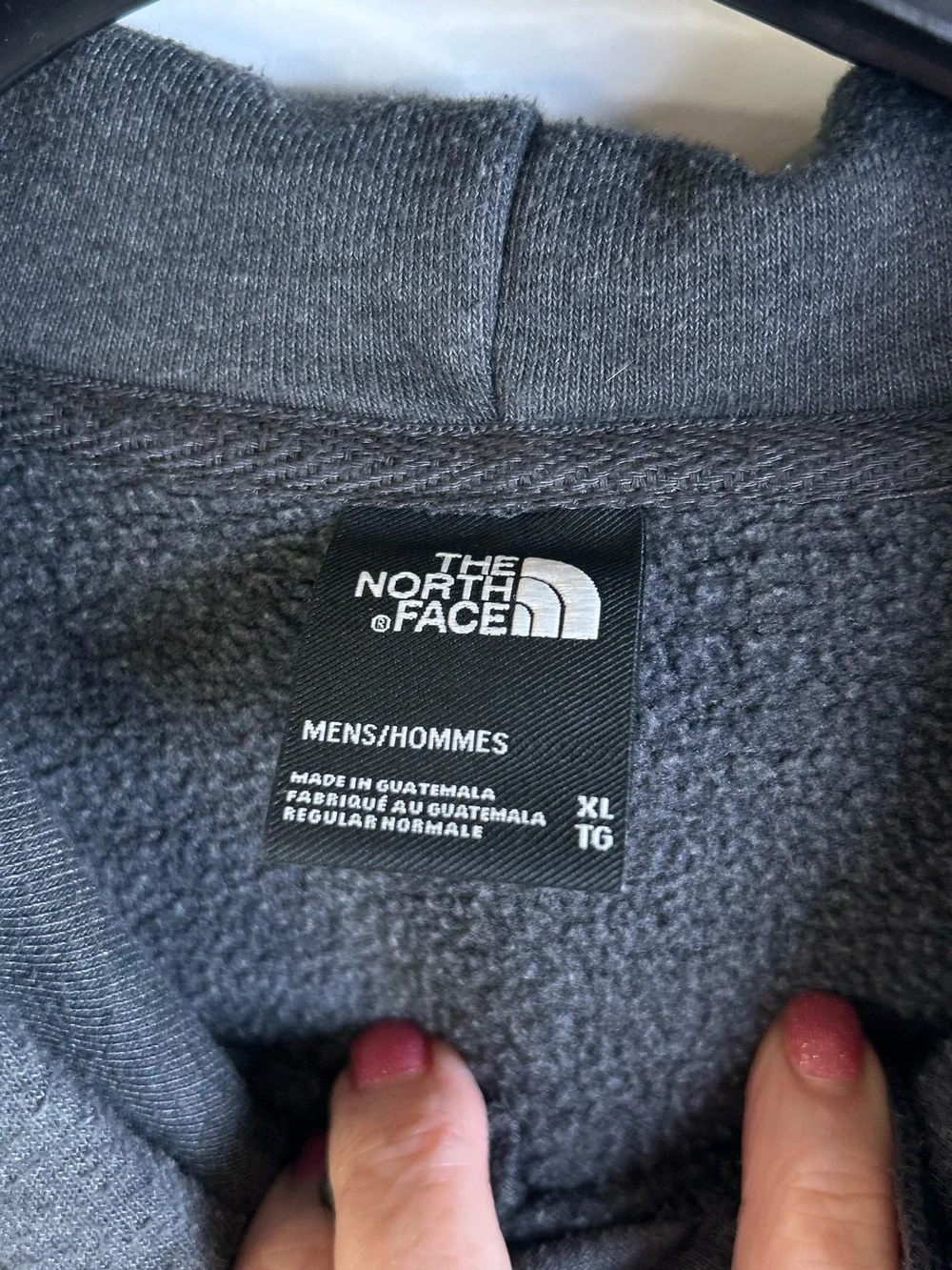 THE NORTH FACE Grey Men's Half Dome Pullover Hoodie‎ Size XL